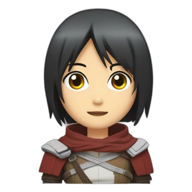 Mikasa ackerman sticker