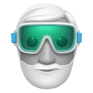 goggles for laboratory sticker