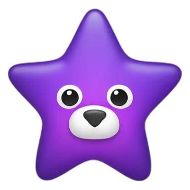 bear star sticker
