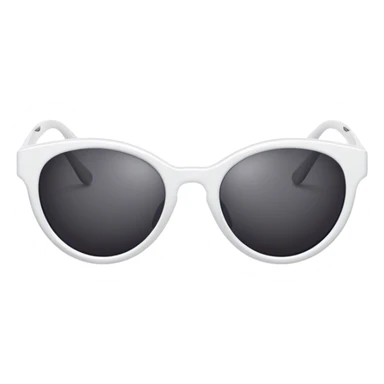 white women's sunglasses sticker