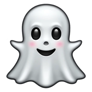Snapchat ghost logo emoji style 2 sticker