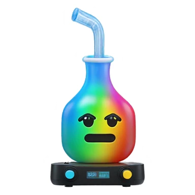 Rgb Electric dab rig sticker