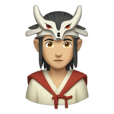 Mononoke iOS emoji sticker