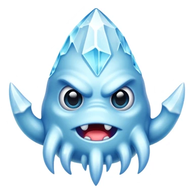 ice monster sticker