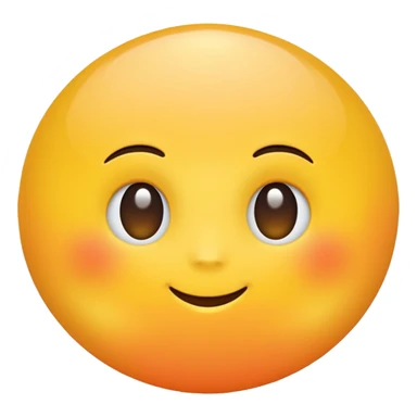 Generate a high-quality 3D cartoon-style emoji of a yellow sun, bright and cheerful, no face, smooth gradient colors, rounded and cute appearance, simple white background, high-resolution.
 sticker