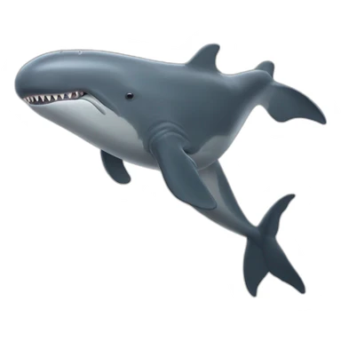 Sperm Whale Megalodon sticker