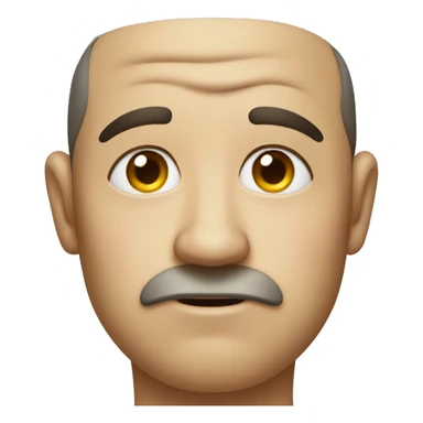 swollen face sticker