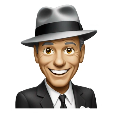 frank sinatra super maio sticker