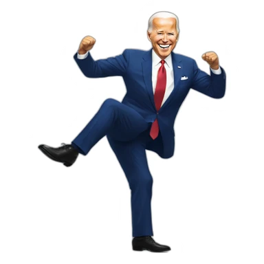 president biden twerking sticker