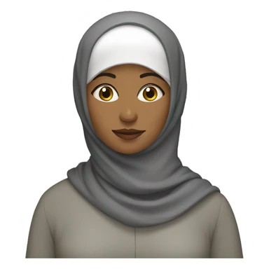 Muslim woman sticker