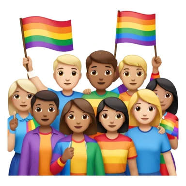 pride charcters sticker