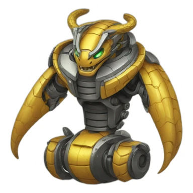 robot king cobra sticker