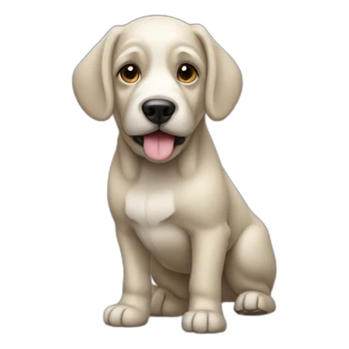 Grosse chienne sticker