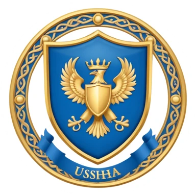 Logo of Usha English Boarding School  sticker