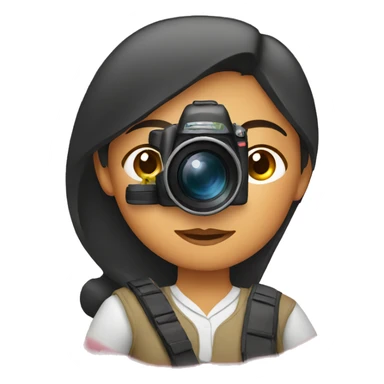PAKISTANI WOMAN WITH A CAMERA sticker