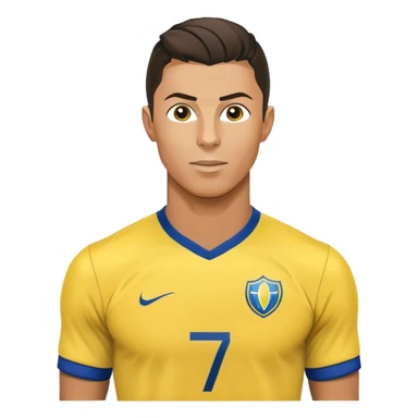 Cristiano Ronaldo at Al Nassr, THUM sticker