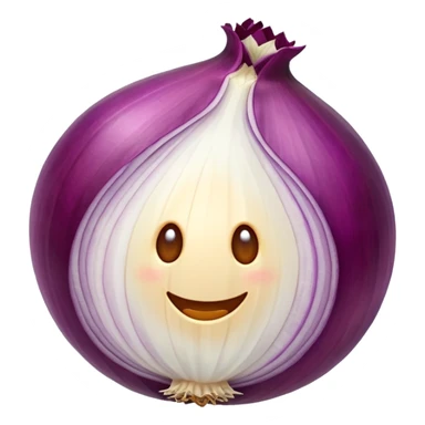 red onion sticker