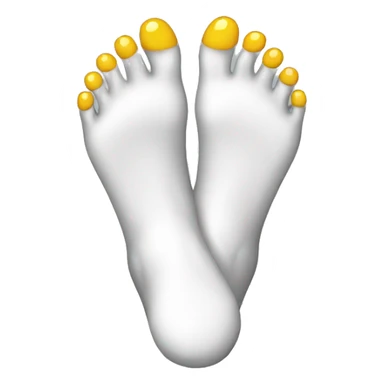 Foot wearing wet socks sticker