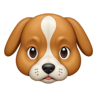 Dog being stubborn  sticker