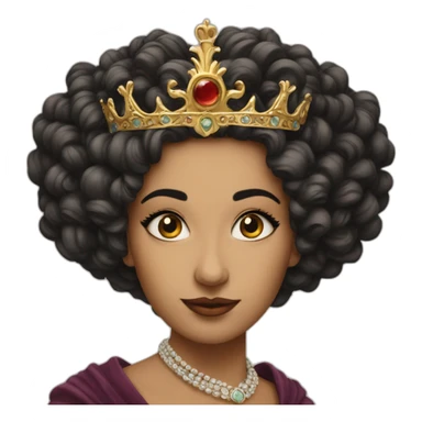 Visage Arley Queen sticker