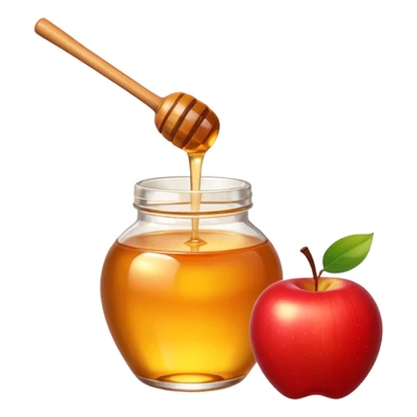 🍯+🍎 sticker