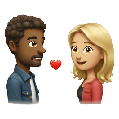 Lovely couple sticker
