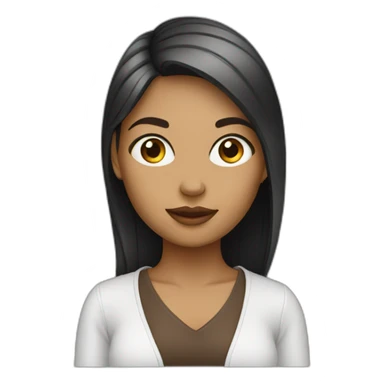 designer girl sticker