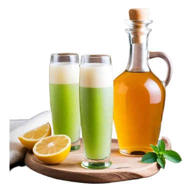 Две бутылки пива ударяются друг об друга sticker