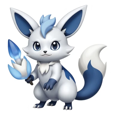 Zangoose-Minccino-Meowstic-Fakémon-hybrid-creature (full body)  sticker
