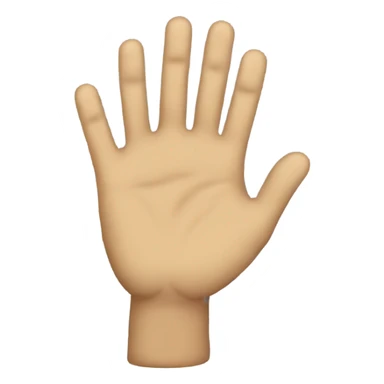 Talk to the hand sticker