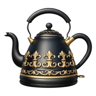 Tower Renaissance black kettle sticker