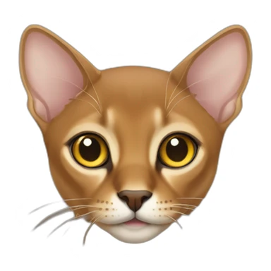 light abyssinian sticker