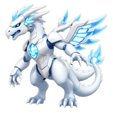 Futuristic Kyurem-Reshiram-fusion (full body) sticker