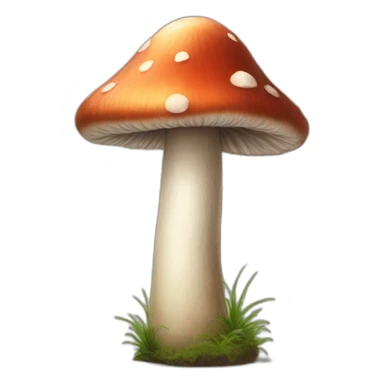 shroom sketch sticker