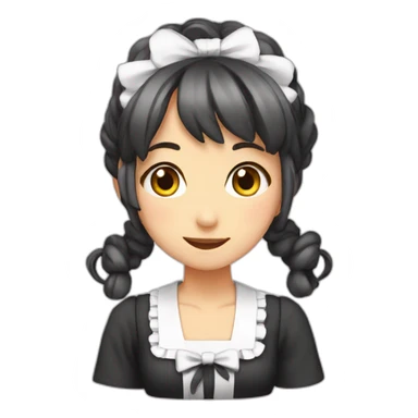 moe-maid sticker