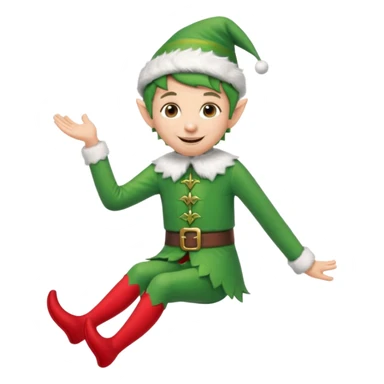 elf on a shelf sticker
