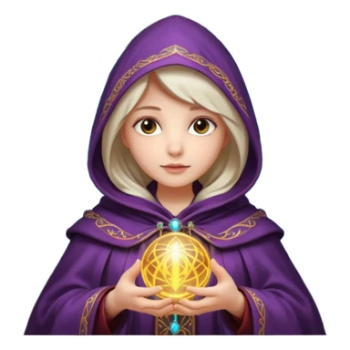 AI Wizard or Technology Wizard but make it a woman sticker