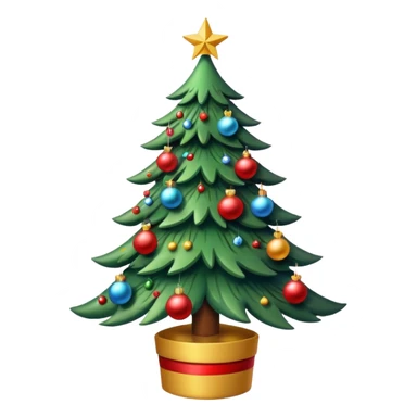 Chrismas tree sticker