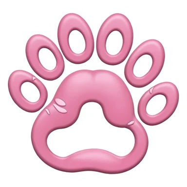make a cat paw sticker