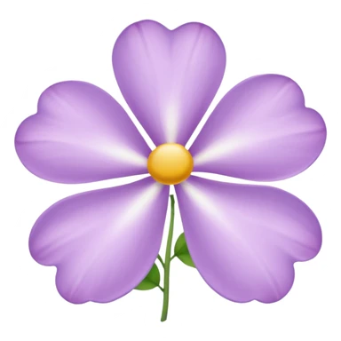 artic flowers lilac sticker