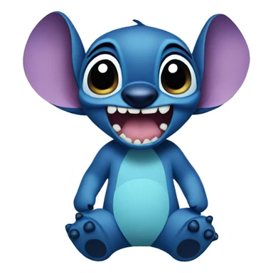 Stitch sticker