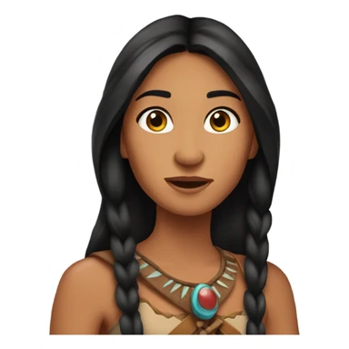 Pocahontas  sticker