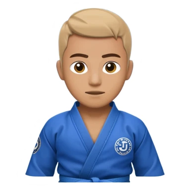 Jiu jitsu blue belt sticker