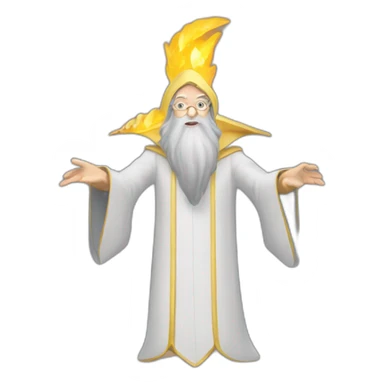 Dumbledore teleportation with pheonix sticker
