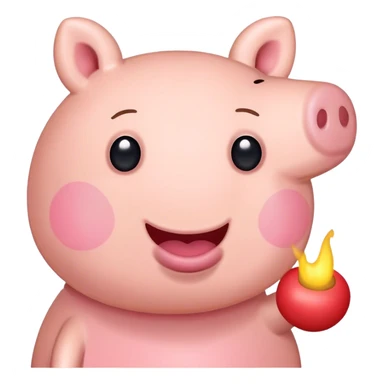 peppa pig mewing sticker
