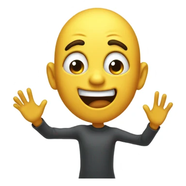 Emoji slapping  sticker