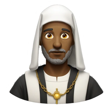 religious pilgrim light photorealistic serious sticker