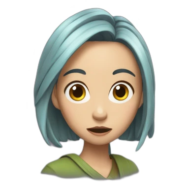 Maya fey surpised sticker