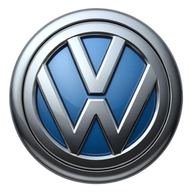 wolkswagen logo sticker