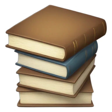 Pile of Books sticker